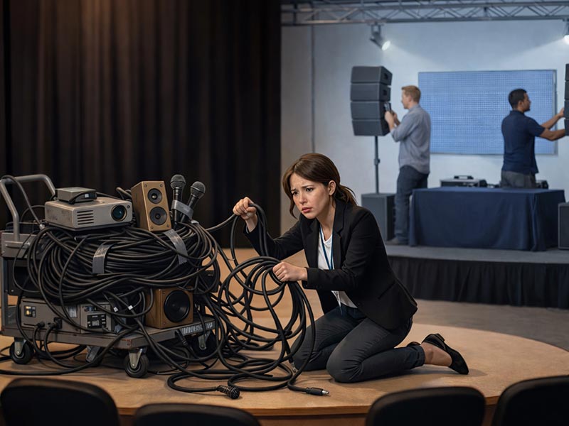 Featured image for “The Hidden Costs of DIY AV for Corporate Events”