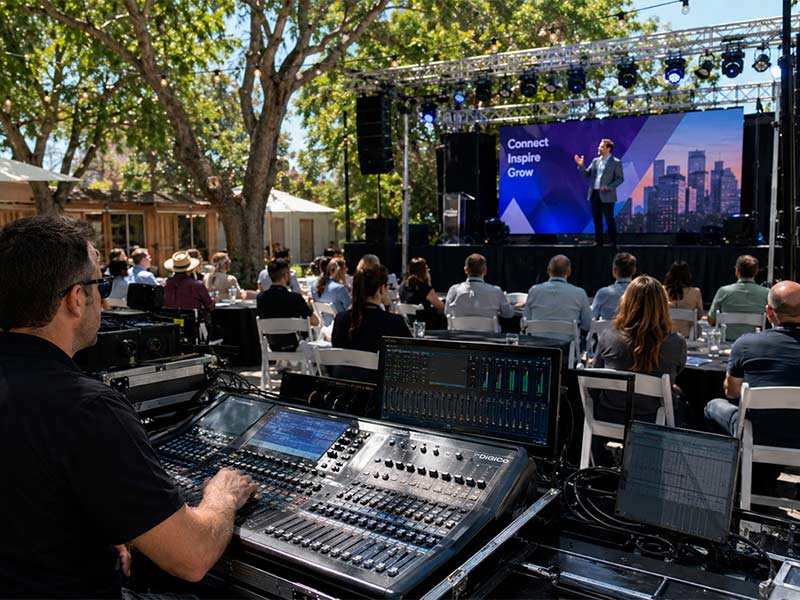 Featured image for “Outdoor Corporate Events: AV Tips for Weather, Sound, and Visibility”