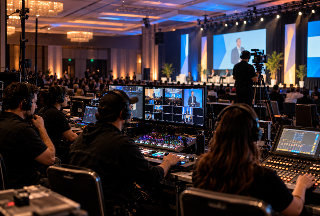 Featured image for “The Benefits of Working With One Team for Audio, Video, Lighting, and Livestreaming”